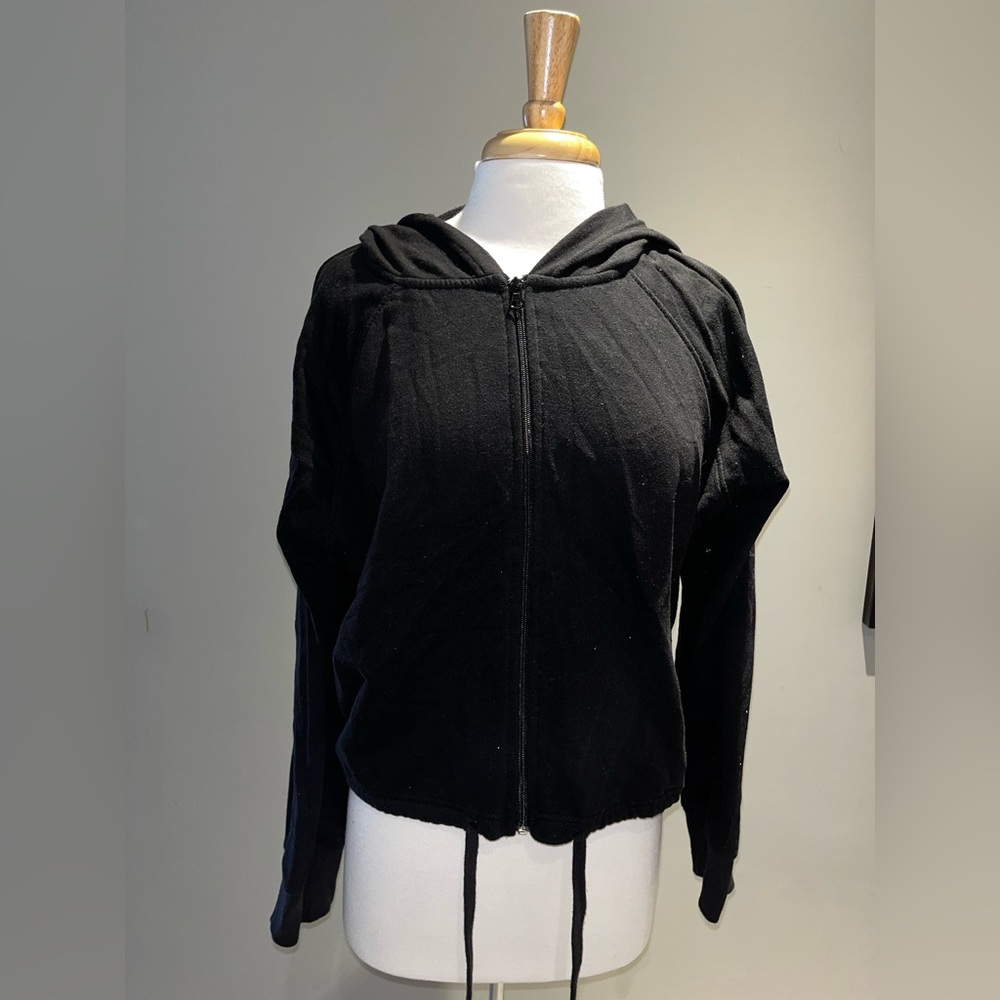 Black Zip-up Hoodie